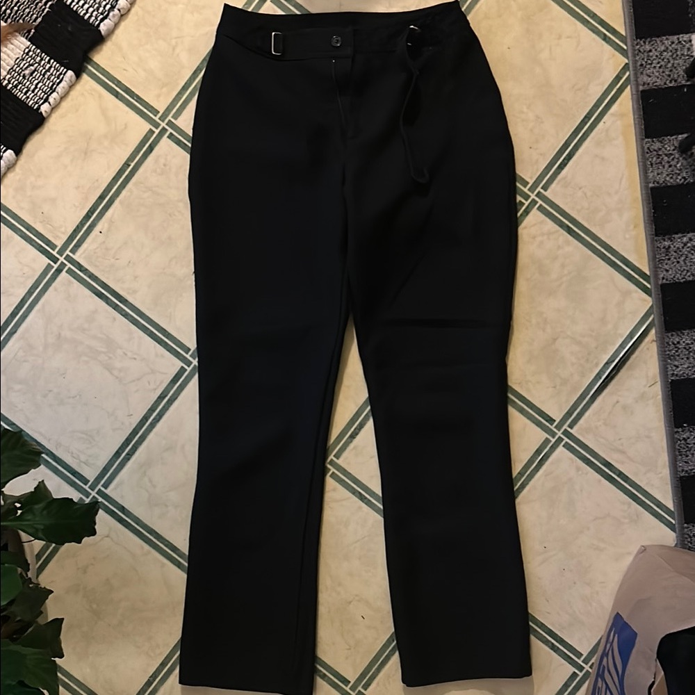 The Limited Black Dress Pants Straight-Leg slight flare